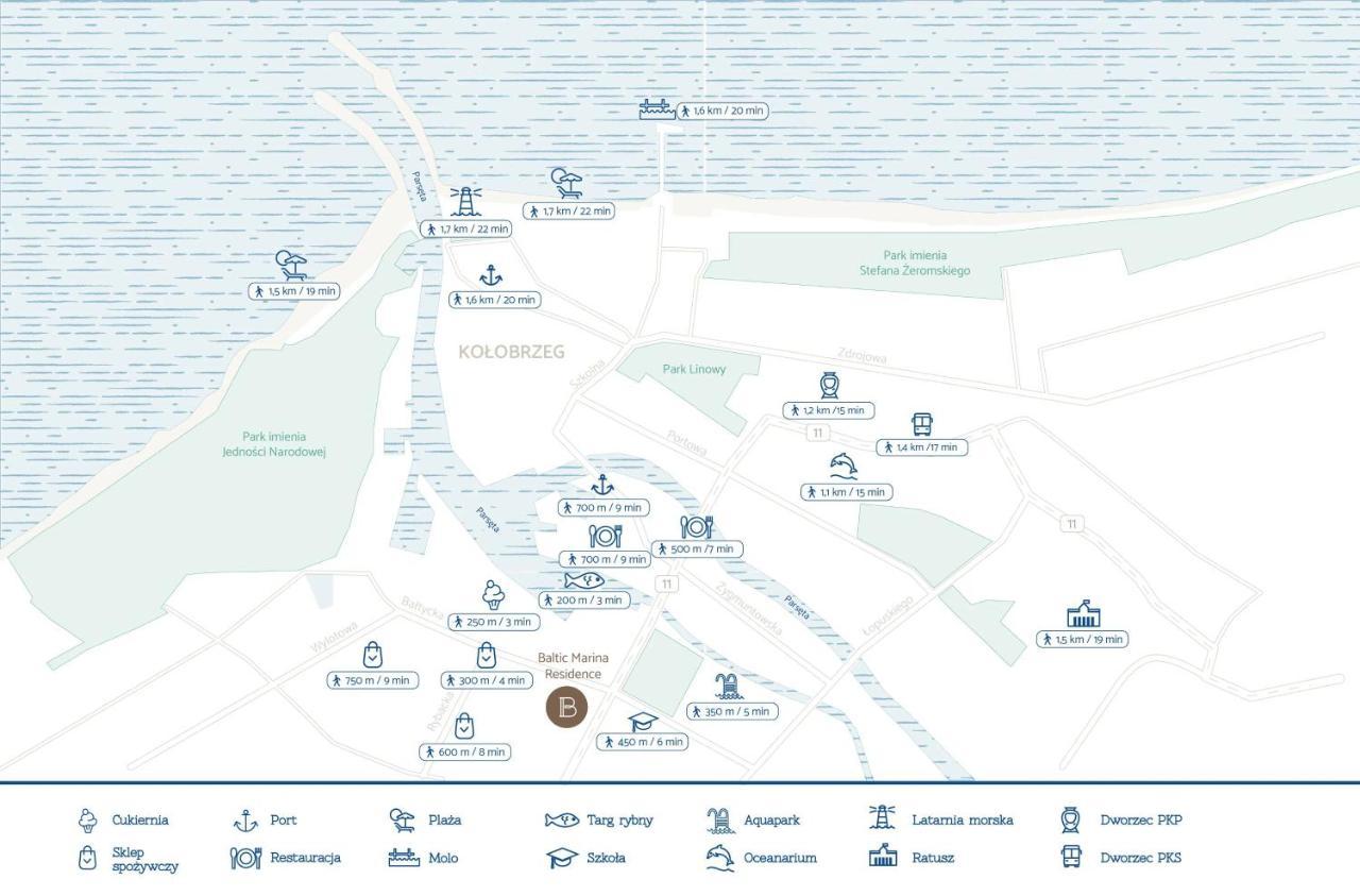Baltic Marina Residence 19 Z Parkingiem, Jacuzzi, Sauna I Silownia Kolobrzeg Luaran gambar
